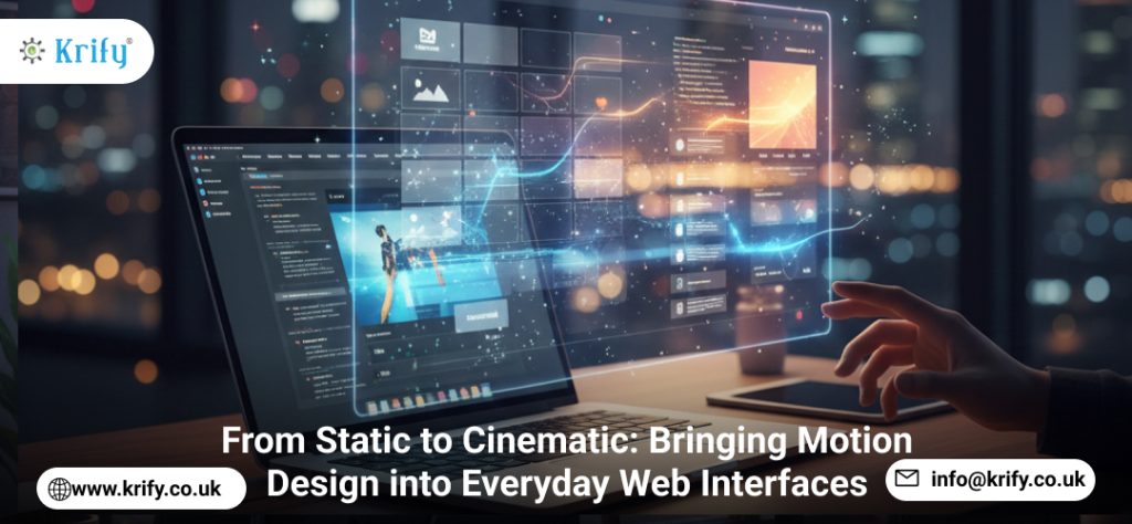 From Static to Cinematic: Bringing Motion Design into Everyday Web Interfaces