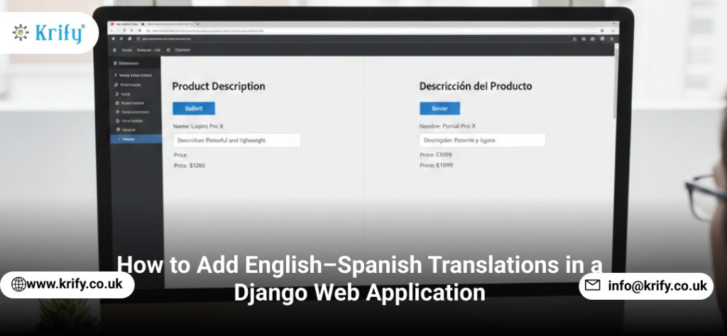 How to Add English–Spanish Translations in a Django Web Application