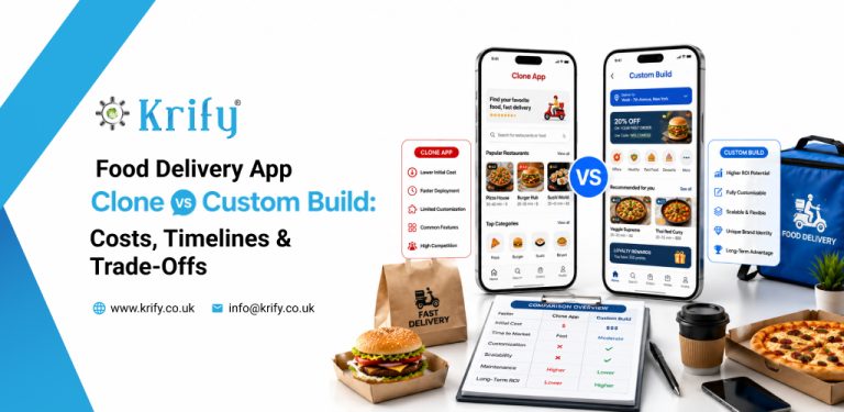 Food Delivery App: Clone vs Custom Build